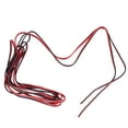 thumbnail image 5 of 20 GAUGE PER 3 METER RED BLACK ZIP WIRE AWG CABLE POWER GROUND STRANDED COPPER CAR, 5 of 8
