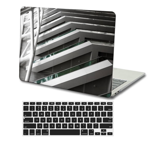 KSK KAISHEK Hard Case Shell Cover for Newest MacBook Pro 13"( Touch Bar, 2022 - 2016) + Black Keyboard Cover Model A1706 A1708 A1989 A2159 A2251 A2289 A2338 M1 Flower 1160