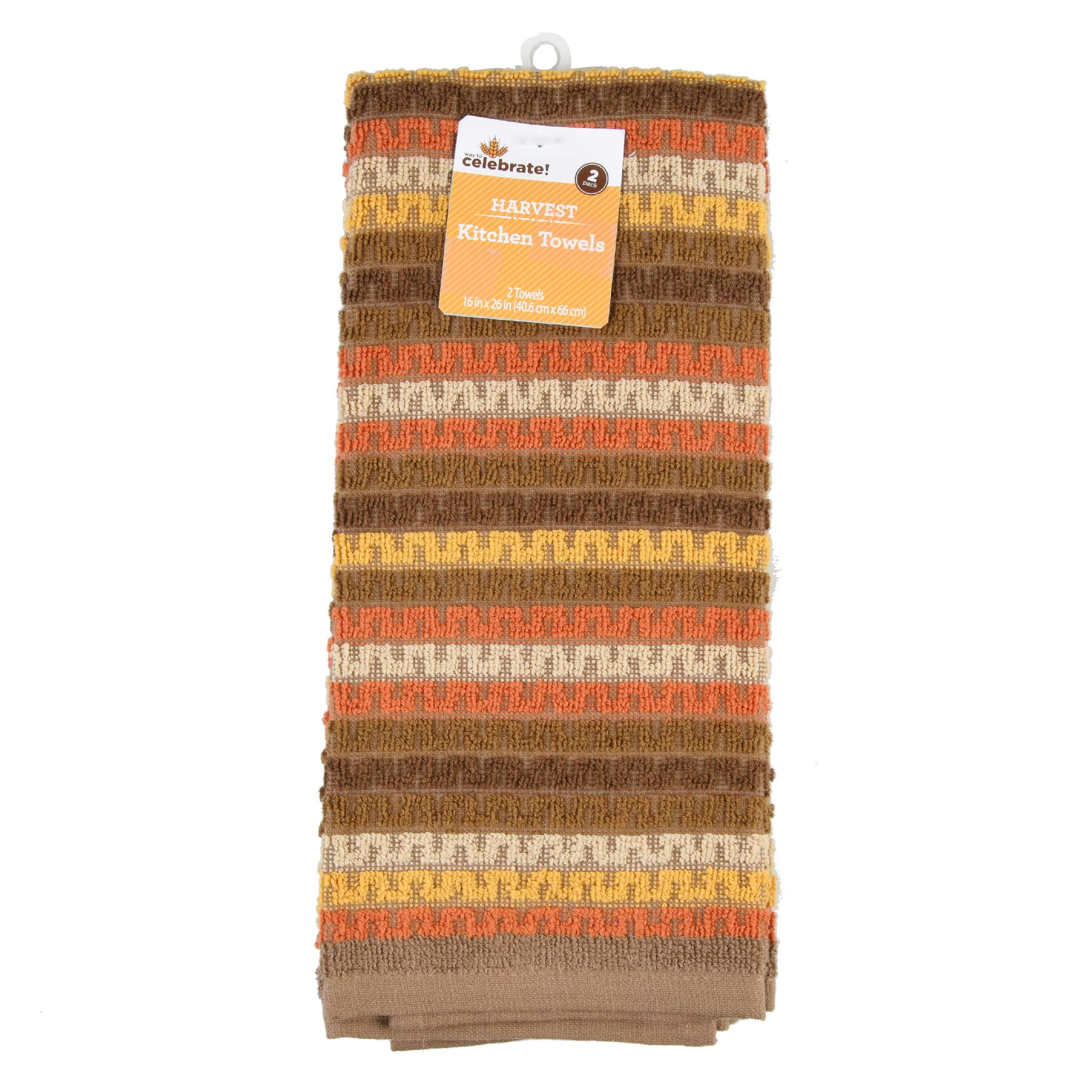 brown kitchen towels