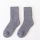 thumbnail image 1 of Yuarrent 1 par de calcetines Cachemira cálido Terry calcetín engrosado contra el frío sólido cómodo tripulación usable invierno calcetín Type7 NO7, 1 of 6