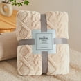 thumbnail image 1 of Fleece Blanket Cotton, Blanket 1X Blanket (Yellow-E), 1 of 5