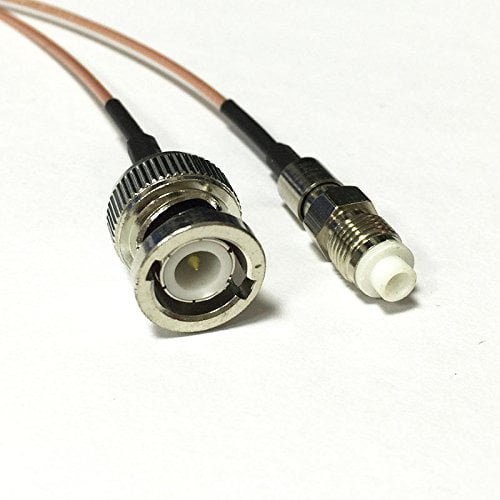 BNC male plug to FME female jack RF jumper cable RG178 6inch NEW Good Quality Fast USA Shipping