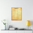 thumbnail image 4 of Scripture Walls Psalm 55 Chapter Gold Bible Canvas Christian Wall Art Ready to Hang Unframed, 4 of 18