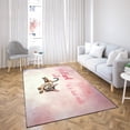 thumbnail image 4 of Every Fart is Love Note Abyssinian Guilty Face Happy Valentine's Indoor Rug Cat Lover Kitten Owner Gifts Carpet Living Bed Room Sofa Home Decor - 01016, 4 of 5