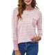 thumbnail image 1 of Camiseta mujer Camiseta de manga larga para mujer Camisas a rayas Tops casuales para otoño primavera 1 1, 1 of 5