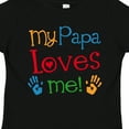 thumbnail image 4 of Inktastic My Papa Loves Me Boys or Girls Toddler T-Shirt, 4 of 5