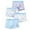 Sky Blue, variant on LRen Boys Underwear Size 10-12 Boys Cartoon Print Underwear Briefs Multipack Comfortable Stretch Fabric for Daily Wear All Seasons 4PCS