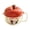 Red, variant on QIUXUJ- 21×17cm Apple Shaped Clear PP Fruit Colander with Drain Basket, Hand Crank Multifunctional Kitchen Strainer Bowl, BPA-Free Veggie Washing Sieve for Pantry Countertop Essentials (Red)