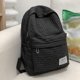 thumbnail image 4 of Bolsa Mochila para mujer Mochilas de viaje simples plisadas Moda para deportes al aire libre (Negro) Tmvgtek Para Estrenar, 4 of 5