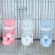 thumbnail image 2 of Comedero automático de agua para mascotas, jaula colgante, bebedero, suministros para gatos, perros y palomas (azul), 2 of 7