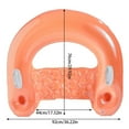 thumbnail image 2 of Inflatable Pool Float Chair Glitter Sit 'n Floats For Swimming Pool With Cup Holder Party Floaties For Adults, 2 of 3