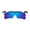 Blue A, variant on Polarizing Clip Sunglasses Hat Adjustable Rotation Outdoor Road High Definition Multiple Colors Hook Sports Eye Protection 1 Pc