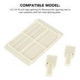 thumbnail image 3 of Cassette Tape Splicing Set, Prevent Slip 1/4 10 Inch Tape Splicing Set Full Track Splicing Tape Roll ABS Precise Size  For 1/4 1/2 Inch Tape, 3 of 8