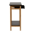 thumbnail image 2 of Bamfox 2 Tier Solid Bamboo Frame Plant Stand Black Traditional,Modern & Contemporary, 2 of 13