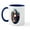 White/Navy Inside, variant on CafePress - Mona Lisa Possum Mug - 11 oz Ceramic Mug - Novelty Coffee Tea Cup