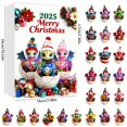 thumbnail image 1 of Christmas Little Dragons Baby Arrival Calendar Christmas Tree Decoration Pendant Holiday Gift, 1 of 6