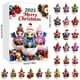 thumbnail image 1 of Hogar y jardín, Decoración navideña, Calendario de llegada de bebés con dragoncitos navideños, Decoración para árbol de Navidad, Colgante, Regalo navideño, Manualidades decorativas, 1 of 6