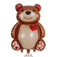 thumbnail image 1 of Globo Grande 3D Happy Heart Love Bear Foil 18 Pulgadas Corazón Rojo Bolas De Helio Aire Boda Decoración De San Valentín Juguetes De Cumpleaños Baloon, 1 of 4