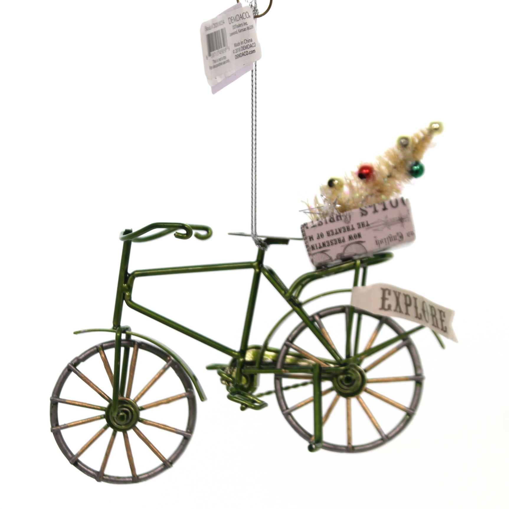 Bicycle Christmas Ornament 