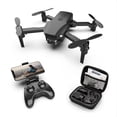 thumbnail image 3 of Seitruly Control remoto Cámara 4 canales recargable plegable 2.4Ghz 4K WiFi LED Light Metal Aircraft Toy Accesorios para aéreos Una cámara 4K, 3 of 6
