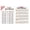 Y-Workout, variant on Tai Chi Chair Workout Chart for Seniors – 30 Day Exercise & Walking Program Poster, Seated Calisthenics Routine for Balance, Mobility & Home Fitness (Women),White
