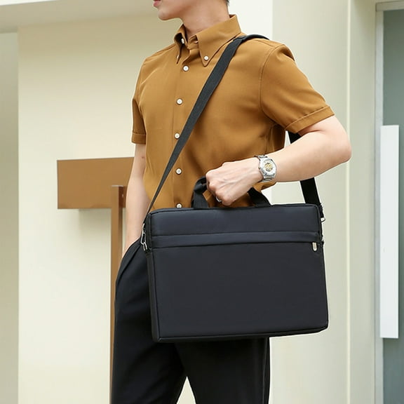 up to 65% off karymi Laptop Bag for Work Tote 15.6 Inch Laptop for Computer Bag Business Office Large Capacity Handbag Shoulder Bag Mens Gifts Wholesale Travel Essentials