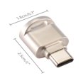 thumbnail image 4 of Adaptador de Lector Bearachild Metal Plateado Interfaz USB3.1 Tipo C Compatible con 128GTF, 4 of 5