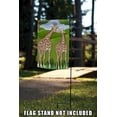 thumbnail image 4 of Toland Home Garden Giraffe Love Giraffe Flag Double Sided 12x18 Inch, 4 of 5