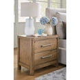 thumbnail image 2 of Signature Design by Ashley Cabalynn 2 Drawer Nightstand, Light Brown, 2 of 9