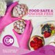 thumbnail image 4 of Guantes desechables de nitrilo London Labs 4 mil rosa 1000 unidades, 4 of 7