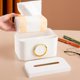 thumbnail image 3 of Caja de pañuelos multifunción con organizador de telemando, soporte para servilletas para cocina, dormitorio, oficina y hogar, 7.87 x 6.10pcs 4.21 blanco Macarena sostenedor del tejido, 3 of 8