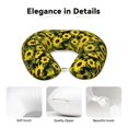 thumbnail image 4 of KLL Sunflowers In Vintage Pattern Memory Foam Cervical Neck Pillow Versatile U-Shaped Pillows for Home/Office/Camping/Travelling/Soft Washable Cover, 4 of 8