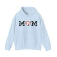 thumbnail image 2 of Baseball Hoodie Sweatshirt, Mom baseball heart, Gift for mom, Mother's Day, 2 of 7