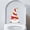 Dwarf, variant on Christmas Santa Claus Toilet Cover Stickers, Waterproof Elk Reindeer Elf Toilet Lid Sticker, Xmas WC Toilet Seat Decal Bathroom Decoration (Long Eared Elf)