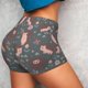 thumbnail image 4 of Balery Hedgehogs and Flowers1 Pantalones cortos de entrenamiento estampados para mujer, sin costuras, ajustados, para gimnasio, yoga, correr, deportes, ejercicio activo, fitness.-Medium, 4 of 8