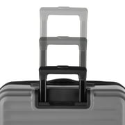 Protege 2-Piece Hardside Spinner Luggage Set with Carry On and Large Checked, Soothing Grey