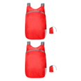 thumbnail image 1 of Yuarrent para acampar al aire libre, plegable, impermeable, bolsa de nailon, senderismo, viaje, plegable Rojo 2Conjunto, 1 of 6
