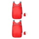 thumbnail image 3 of Yuarrent para acampar al aire libre, plegable, impermeable, bolsa de nailon, senderismo, viajar, plegable, rojo Rojo 2piezas Yuarrent CBP155341, 3 of 6