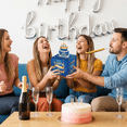 thumbnail image 4 of Tumao Birthday Money Box for Cash Gift, Money Roll Gift Box for Cake Pull Out Kit with Pull Out Happy Birthday Day Card and 30Pcs Transparent Bags for Women Men Surprise, 4 of 5
