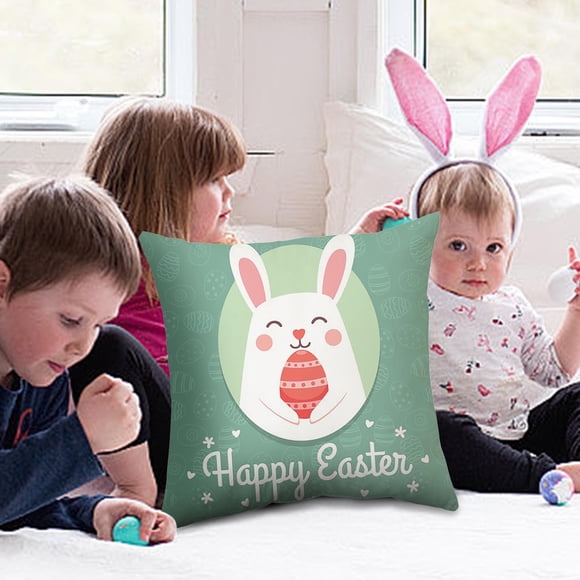 Sokhug Easter Pillow Cover Throw Pillows Covers Cushion Case for Sofa Couch