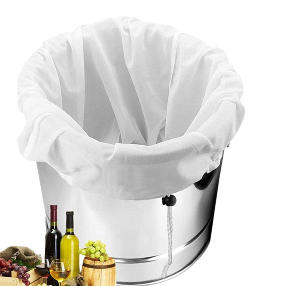 100 Sacs De Brassage En Maille - Taille 20x30 Cm, Qualité Alimentaire, Réutilisables - Pour Bière, Vin, Confitures, Kéfir - 10