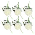 thumbnail image 1 of Ramilletes de rosas PXRJE para novio y padrino x6, 1 of 7