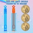 thumbnail image 3 of Bubble Wands ZIRSENG, 300 piezas en 10 colores, para fiestas infantiles, 3 of 8