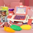 thumbnail image 3 of 2025 Saving Clearance wznxdo Miniature Dollhouse Grocery Set Mini Toy Food Drink Vegetable Fruit Supermarket Shopping Cart Basket Cash Register, 3 of 7