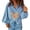 Sky Blue, variant on Fall Sweatshirts for Women 2022 Heart Leaves Print Fall Pullover Thanksgiving Pumpkin Print Sweatshirt Pullover Tops Women Sweaters Clearance Cheap