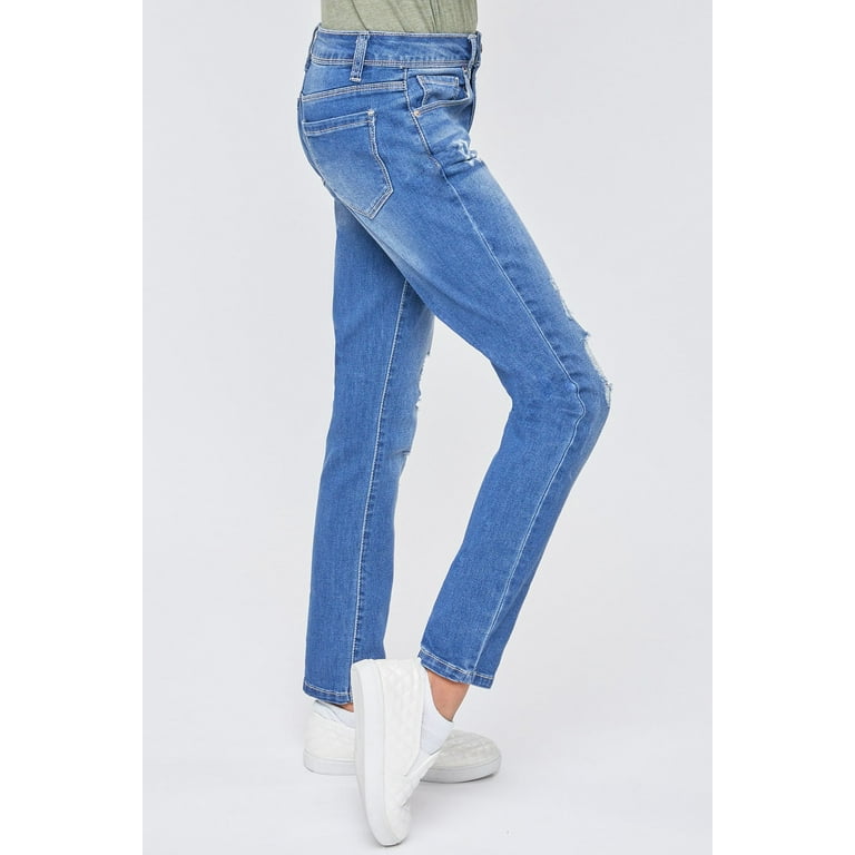 edgely™ Super Skinny High Rise Button Fly Jean