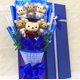 thumbnail image 3 of Graduate Teddy Bear Stuffed Animal Plush Toy Lover Rilakkuma With graduation Flower Bouquet Gift Box Birthday Graduation Gifts, 3 of 5
