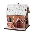 thumbnail image 3 of Christmas Decoration Wooden Small House Christmas Ideas Snow House Christmas Tree Decoration Hangings Christmas Decorations for Home On 2024, 3 of 6