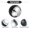 thumbnail image 4 of Unique Bargains 5 Speed Manual Gear Shift Knob for Mini R50 R53 2000-2006 for Mini Cabrio R52 2002-2008 Plastic, 4 of 7