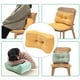 thumbnail image 4 of Almohada de soporte para asiento de automóvil Yotijar Almohada de apoyo lumbar Amarillo, 4 of 7